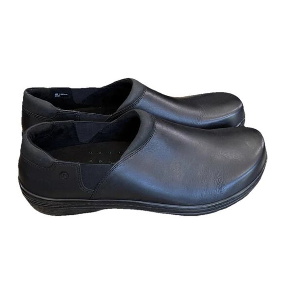 Klogs Raven Men\'s Black Sz 13 Leather Slip Resistant Comfort Work Clogs Shoe main image 5